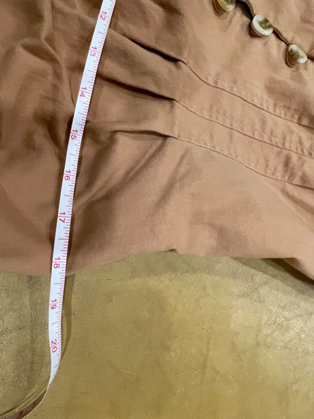 Universal Thread Neutral-Tone Button-Front Wide-Leg Jumpsuit - Picture 9 of 10